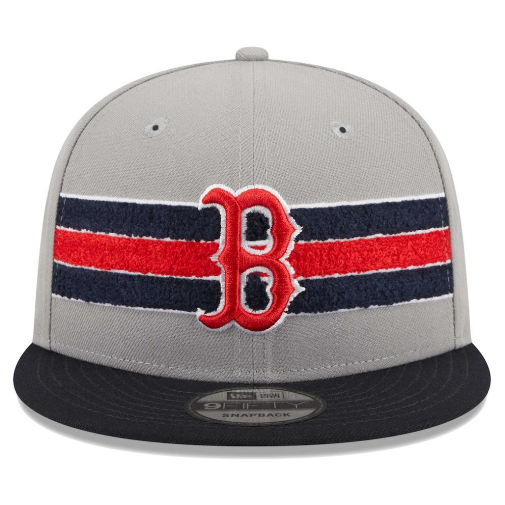 Boston Red Sox Band 9FIFTY Snapback Hat Gray/Navy | New Era