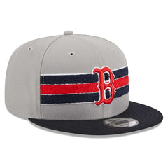 Boston Red Sox Band 9FIFTY Snapback Hat Gray/Navy | New Era
