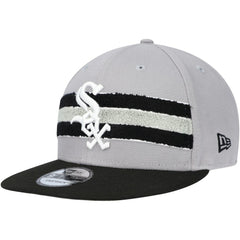 Chicago White Sox Band 9FIFTY Snapback Hat Gray/Black | New Era