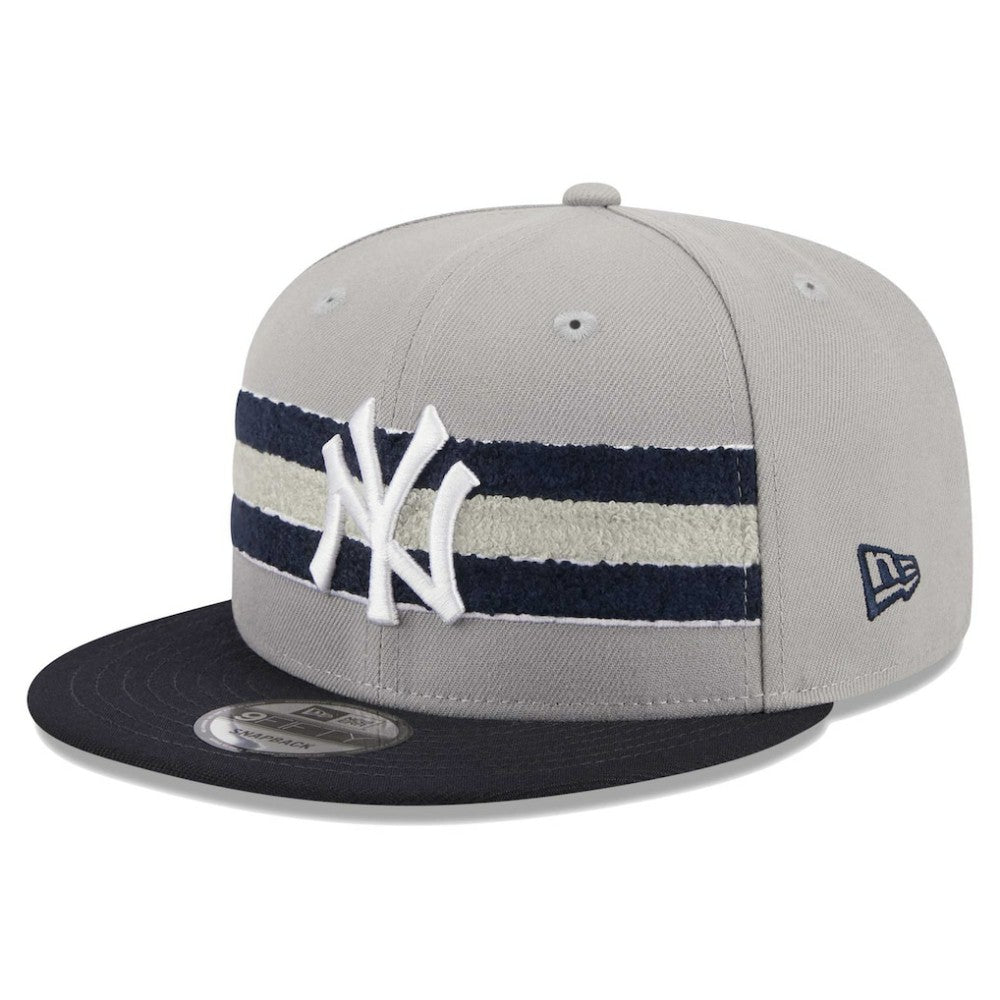 New York Yankees Band 9FIFTY Snapback Hat Gray/Navy | New Era