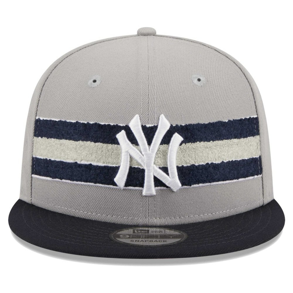 New York Yankees Band 9FIFTY Snapback Hat Gray/Navy | New Era