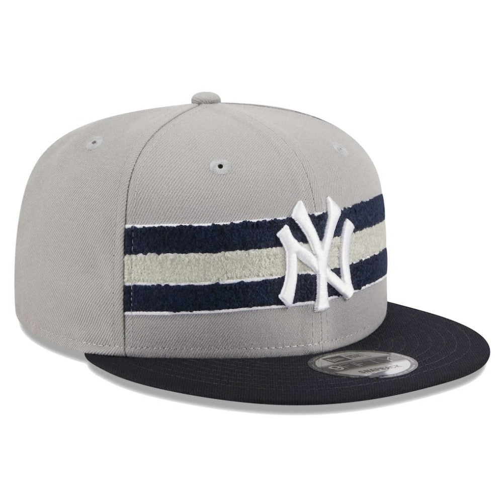 New York Yankees Band 9FIFTY Snapback Hat Gray/Navy | New Era