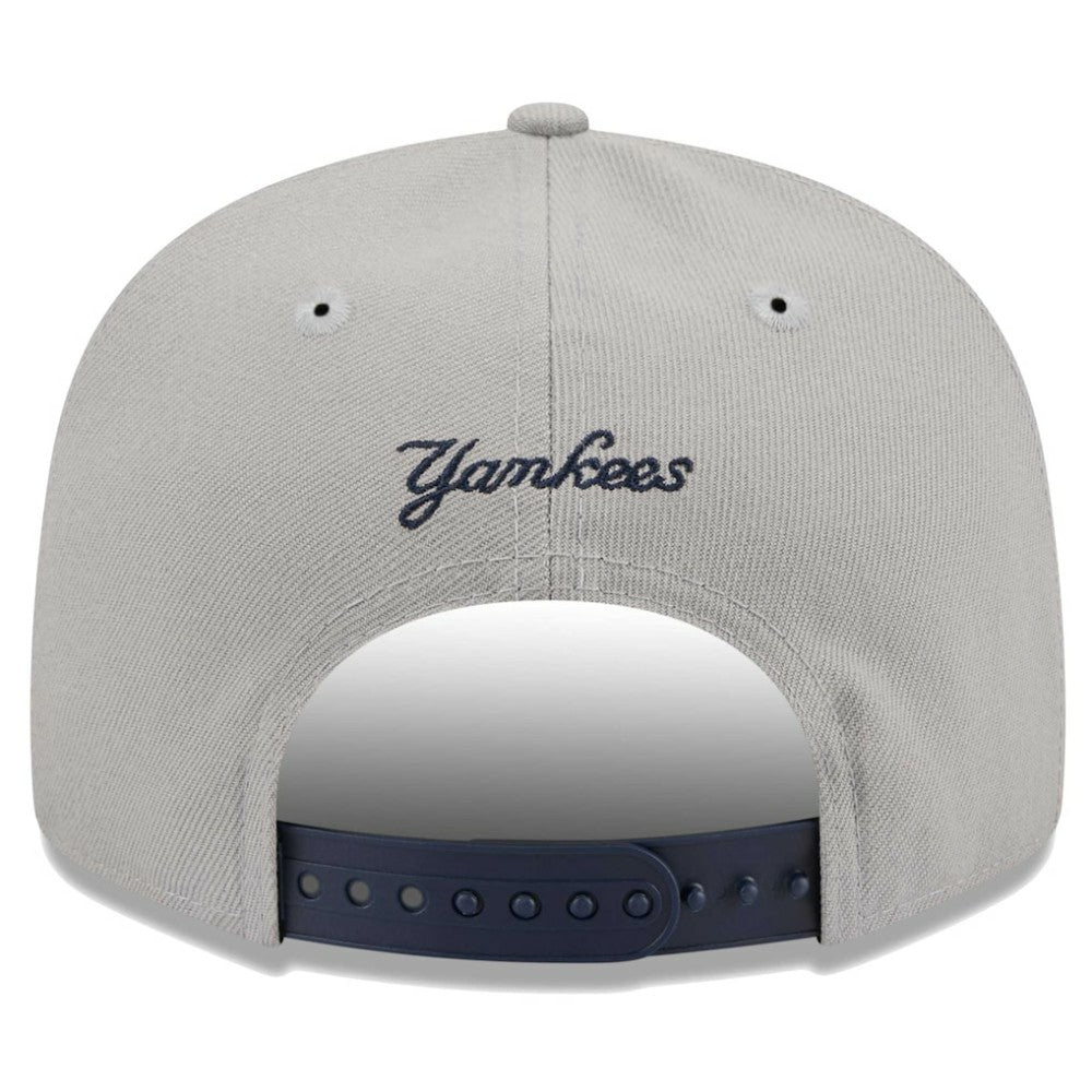 New York Yankees Band 9FIFTY Snapback Hat Gray/Navy | New Era