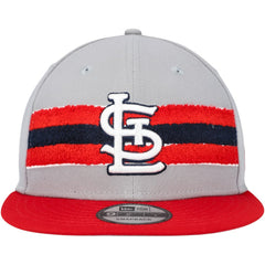 St. Louis Cardinals Band 9FIFTY Snapback Hat Gray/Red | New Era