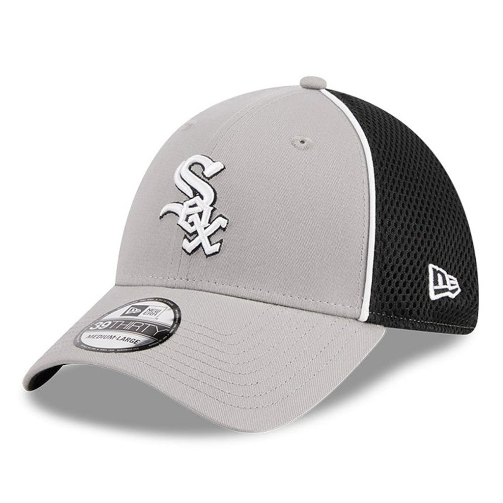 Chicago White Sox Pipe 39THIRTY Flex Hat Gray | New Era