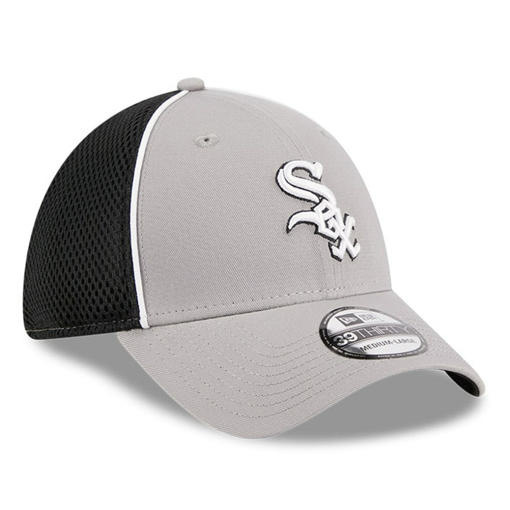 Chicago White Sox Pipe 39THIRTY Flex Hat Gray | New Era