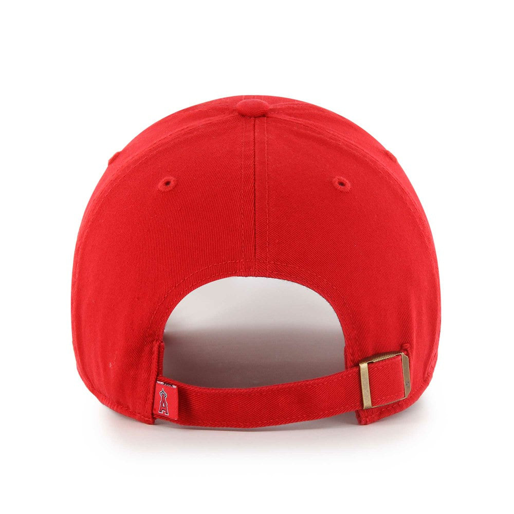 Los Angeles Angels Team Pride Clean Up Adjustable Hat Red | 47 brand