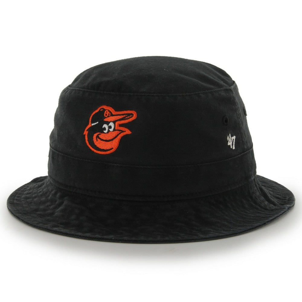 Baltimore Orioles Primary Bucket Hat Black | 47 brand