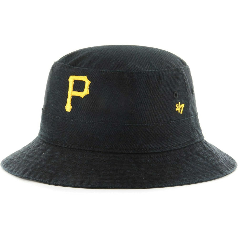 Pittsburgh Pirates Primary Bucket Hat Black | 47 brand