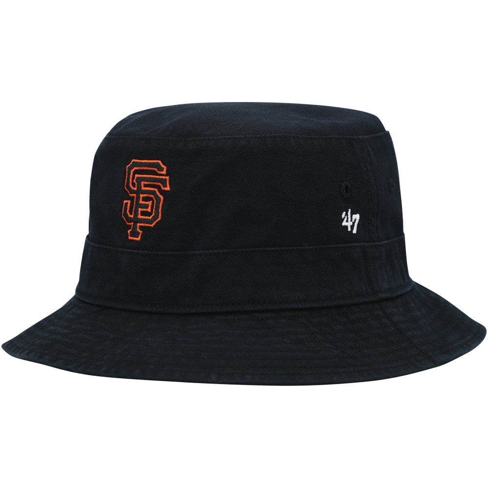 San Francisco Giants Primary Bucket Hat Black | 47 brand