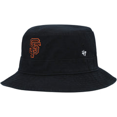 San Francisco Giants Primary Bucket Hat Black | 47 brand