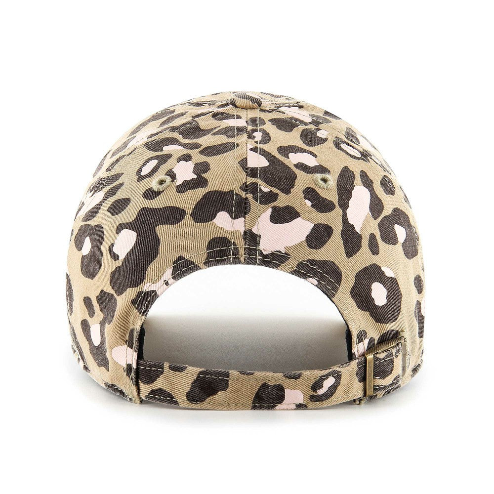 Miami Marlins Women's Bagheera Clean Up Adjustable Hat Khaki | 47 brand