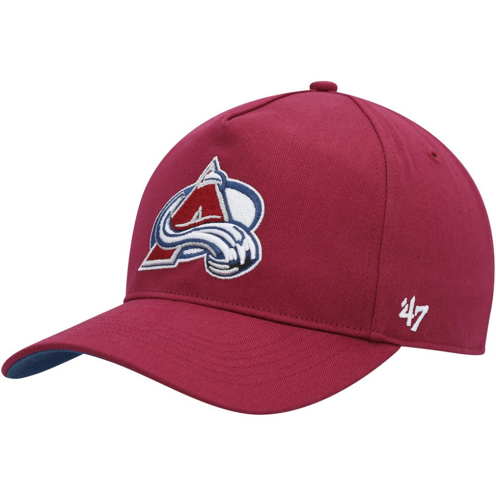 Colorado Avalanche '47 Primary Hitch Snapback Hat Burgundy
