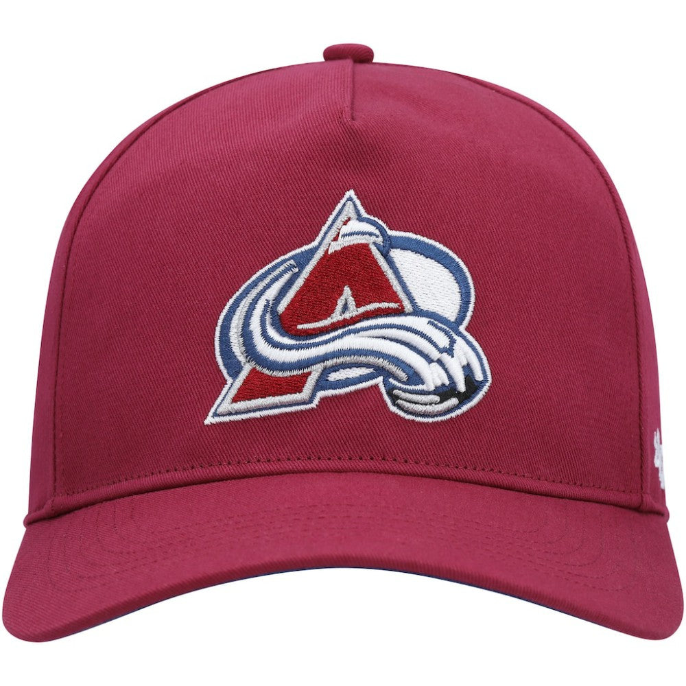 Colorado Avalanche '47 Primary Hitch Snapback Hat Burgundy