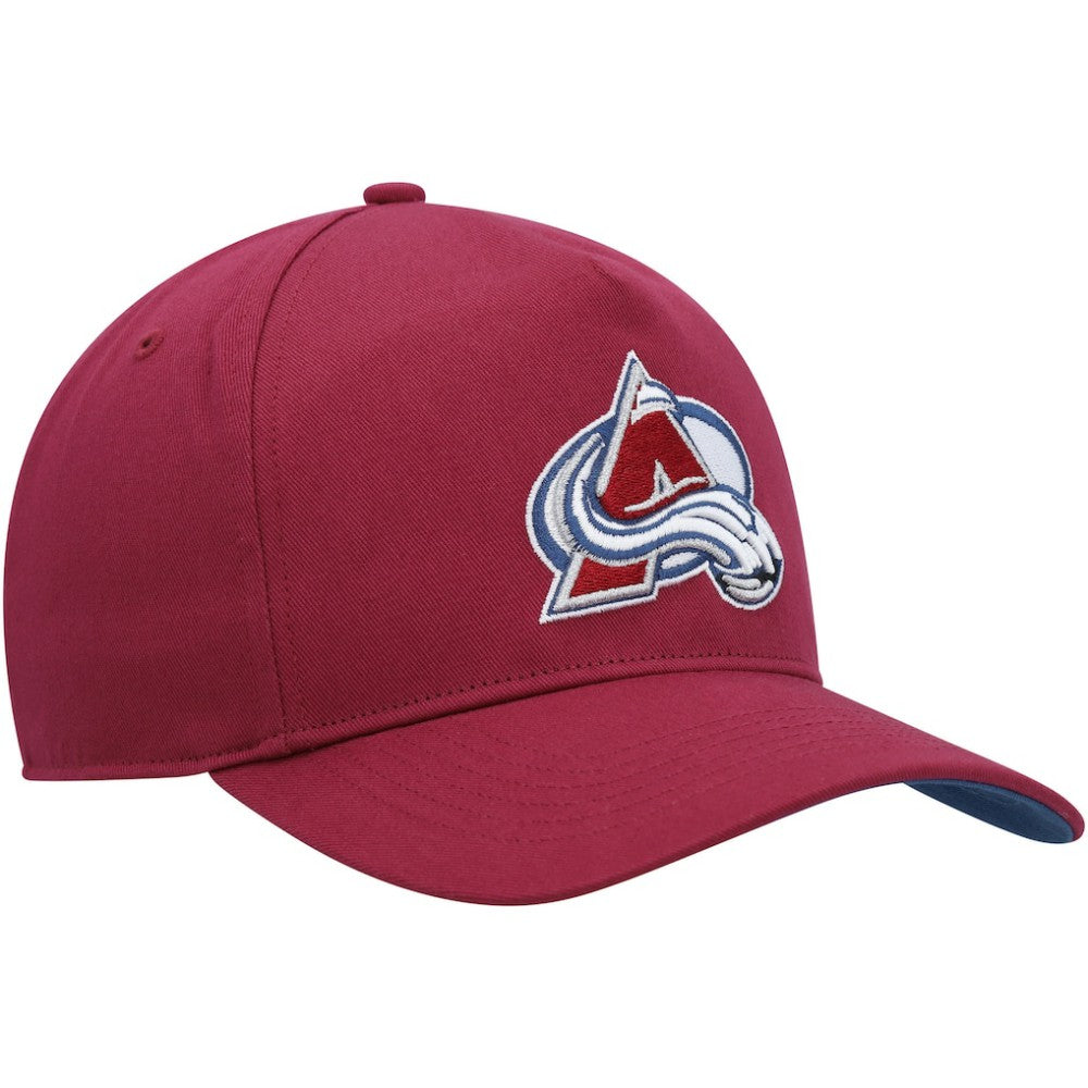 Colorado Avalanche '47 Primary Hitch Snapback Hat Burgundy