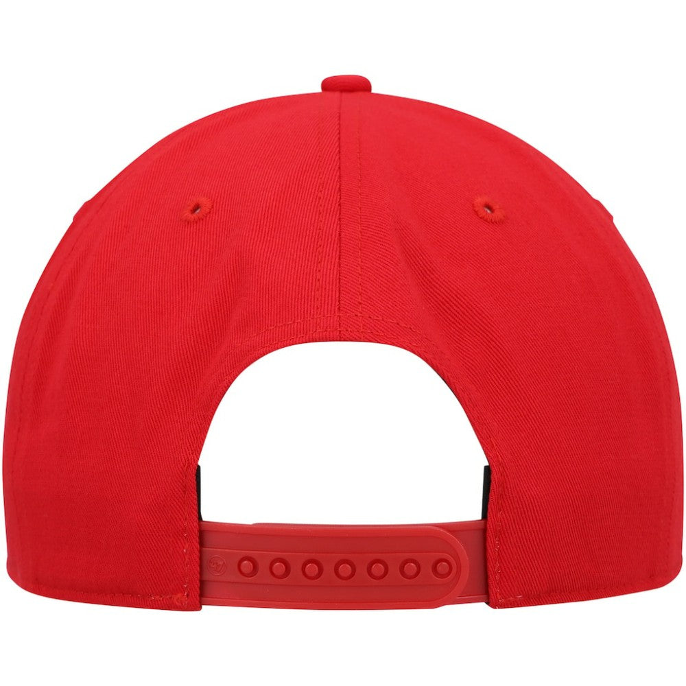 Detroit Red Wings '47 Primary Hitch Snapback Hat Red