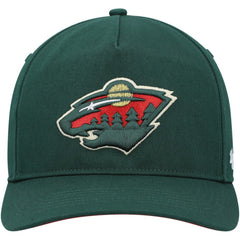 Minnesota Wild '47 Primary Hitch Snapback Hat Green