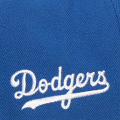 Los Angeles Dodgers Bases Loaded Fitted Hat Royal/Gray | Mitchell & Ness
