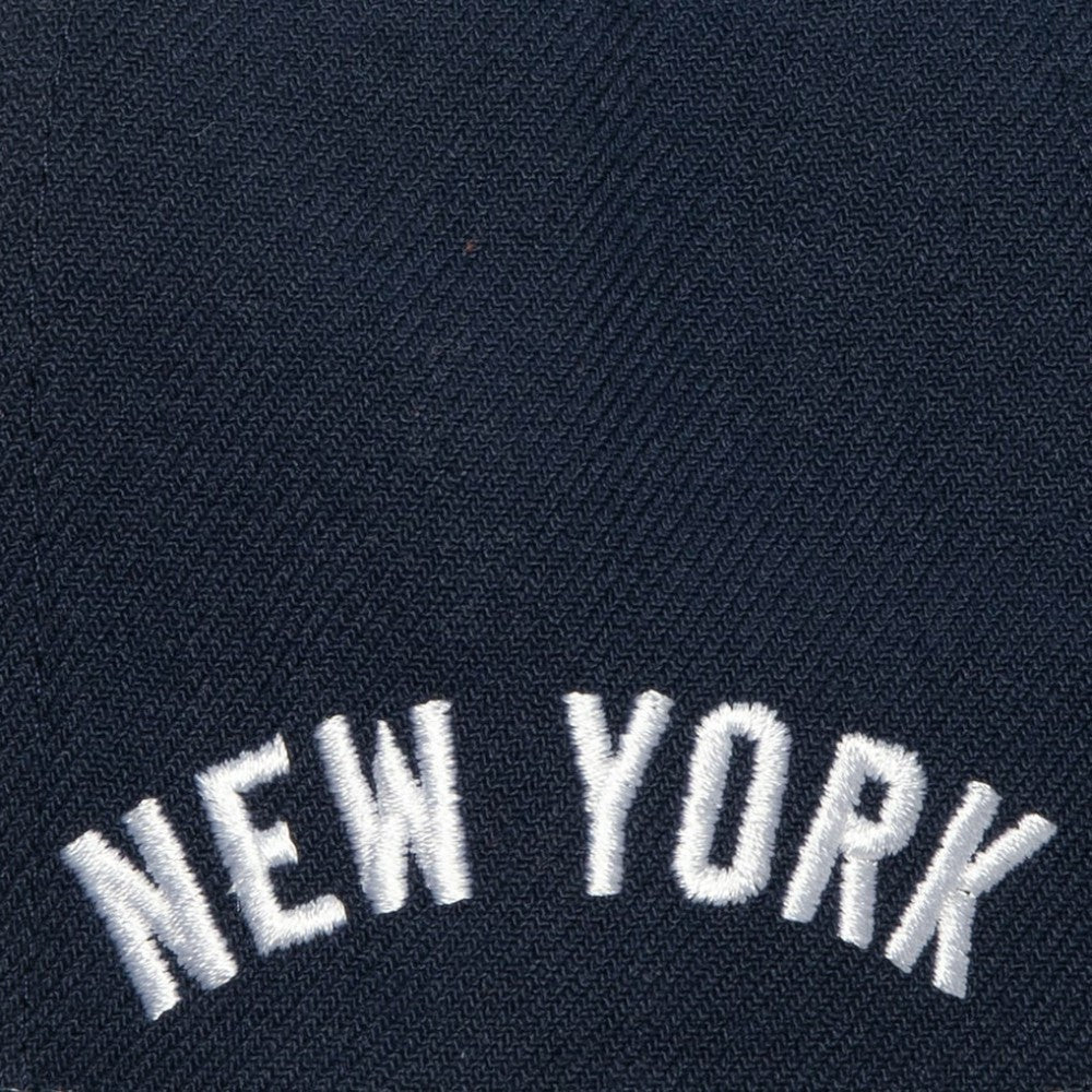 New York Yankees Yankee Stadium 50th Anniversary Homefield Fitted Hat Cream/Gray | Mitchell & Ness