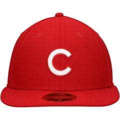 Chicago Cubs Low Profile 59FIFTY Fitted Hat Scarlet | New Era