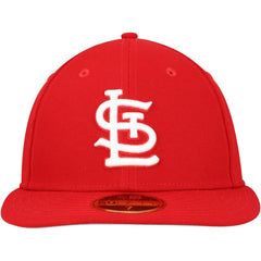 St. Louis Cardinals Low Profile 59FIFTY Fitted Hat Scarlet | New Era