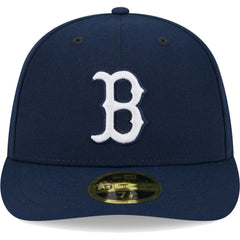 Boston Red Sox Oceanside Low Profile 59FIFTY Fitted Hat Navy | New Era
