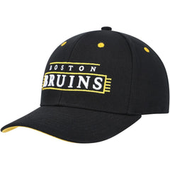 Boston Bruins Mitchell & Ness LOFI Pro Snapback Hat Black
