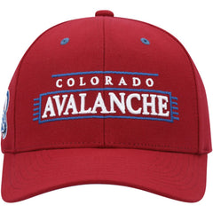 Colorado Avalanche Mitchell & Ness LOFI Pro Snapback Hat Burgundy