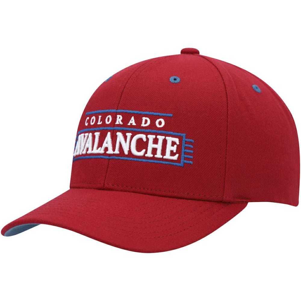 Colorado Avalanche Mitchell & Ness LOFI Pro Snapback Hat Burgundy