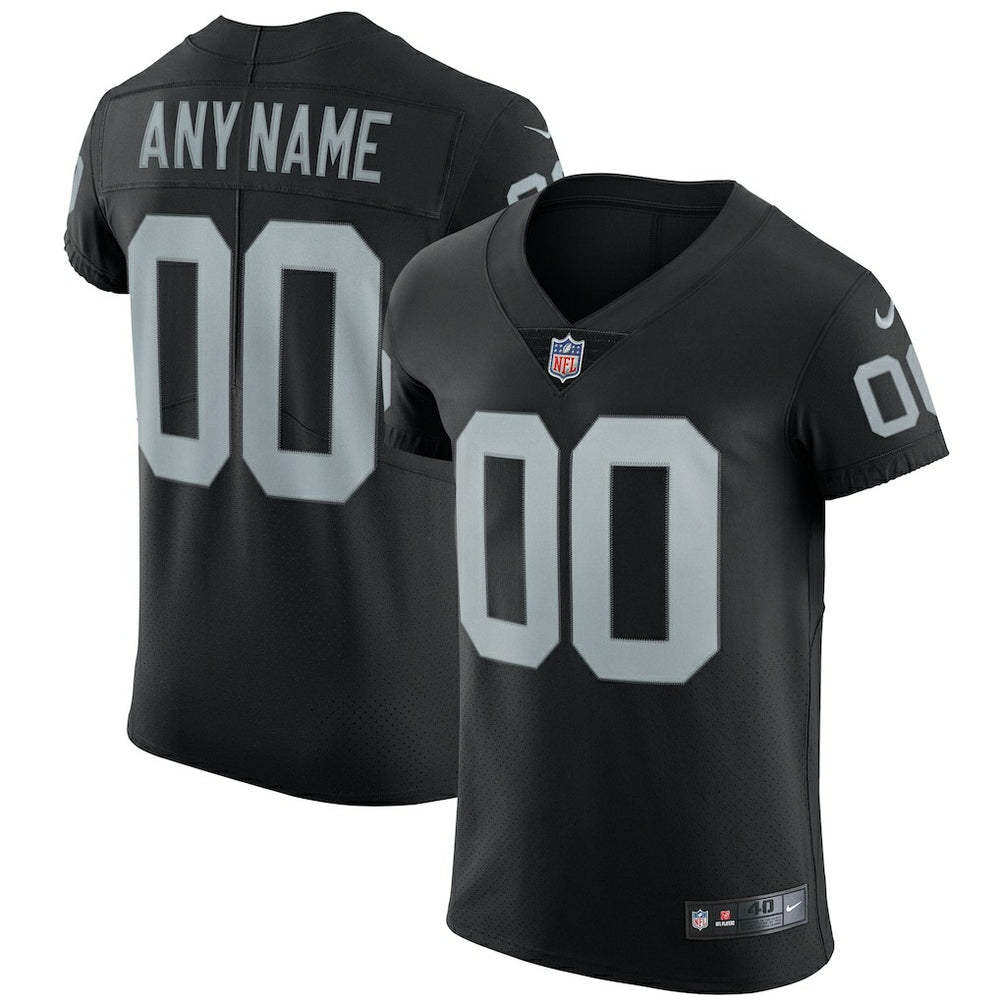 Las Vegas Raiders Vapor Untouchable Custom Elite Jersey - Black