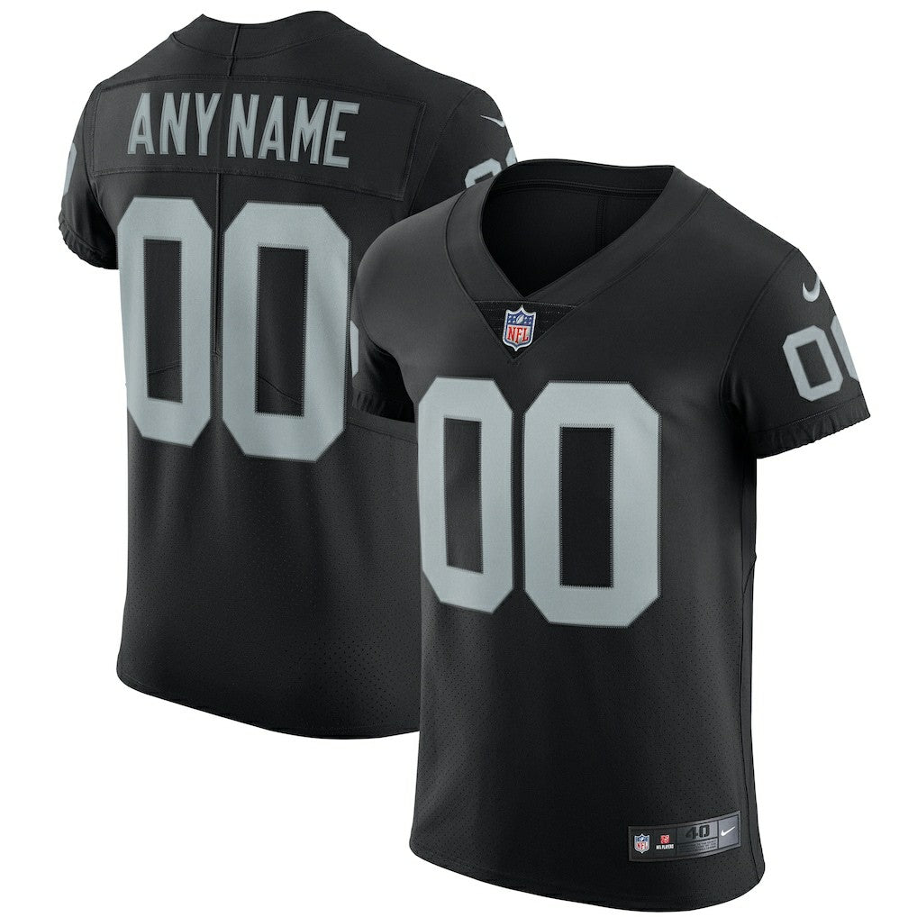 Las Vegas Raiders Vapor Untouchable Custom Elite Jersey - Black
