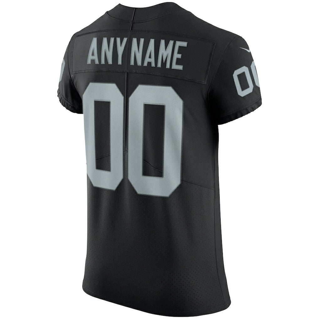 Las Vegas Raiders Vapor Untouchable Custom Elite Jersey - Black