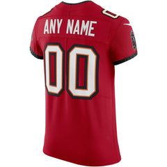 Tampa Bay Buccaneers Vapor Elite Custom Jersey - Red