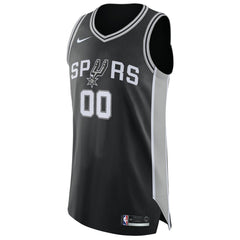 San Antonio Spurs Authentic Custom Jersey Black - Icon Edition
