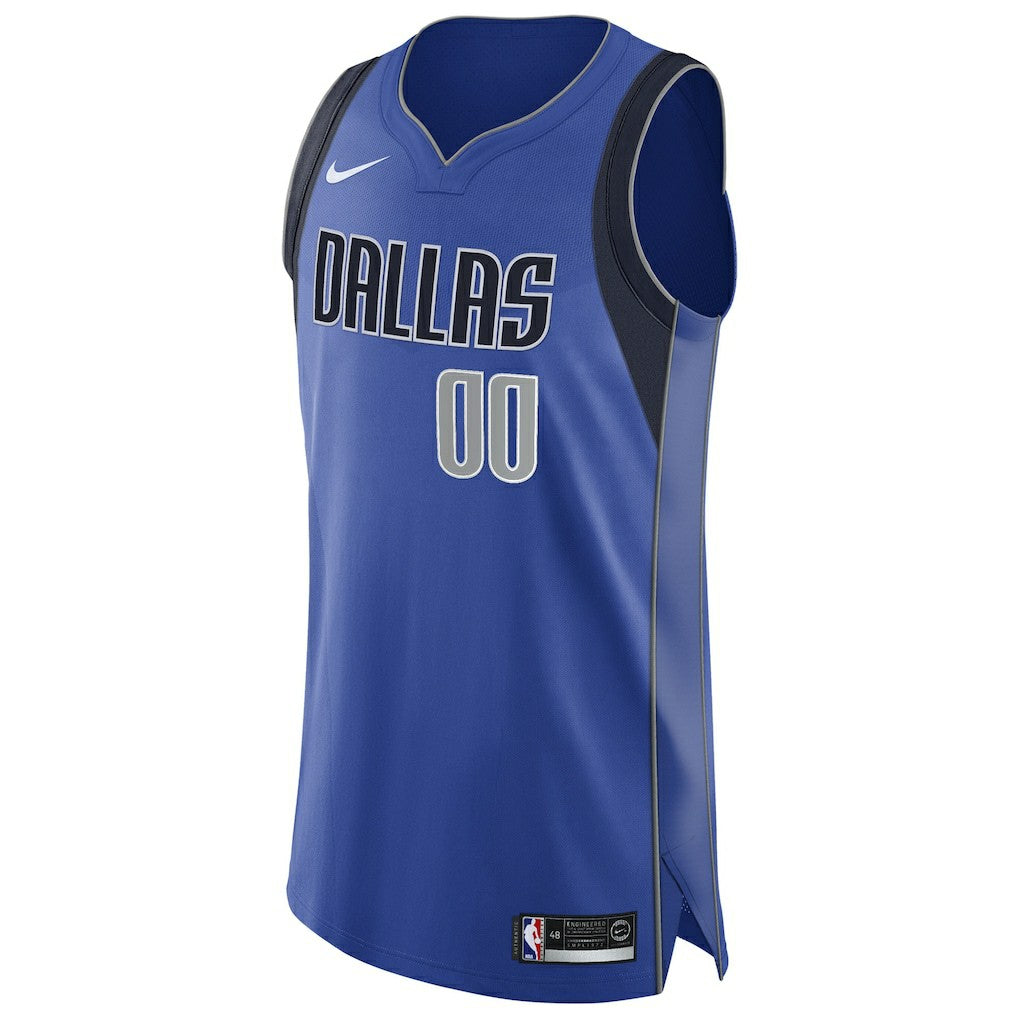 Dallas Mavericks 2020/21 Authentic Custom Jersey Royal sale - Icon Edition