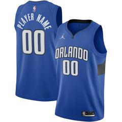 Orlando Magic Jordan Brand Swingman Custom Jersey - Statement Edition - Blue online