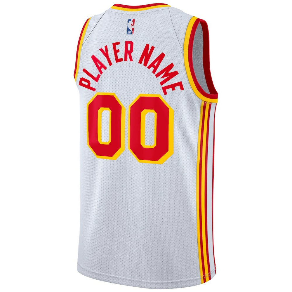 Atlanta Hawks 2020/21 Swingman Custom Jersey - Association Edition - White