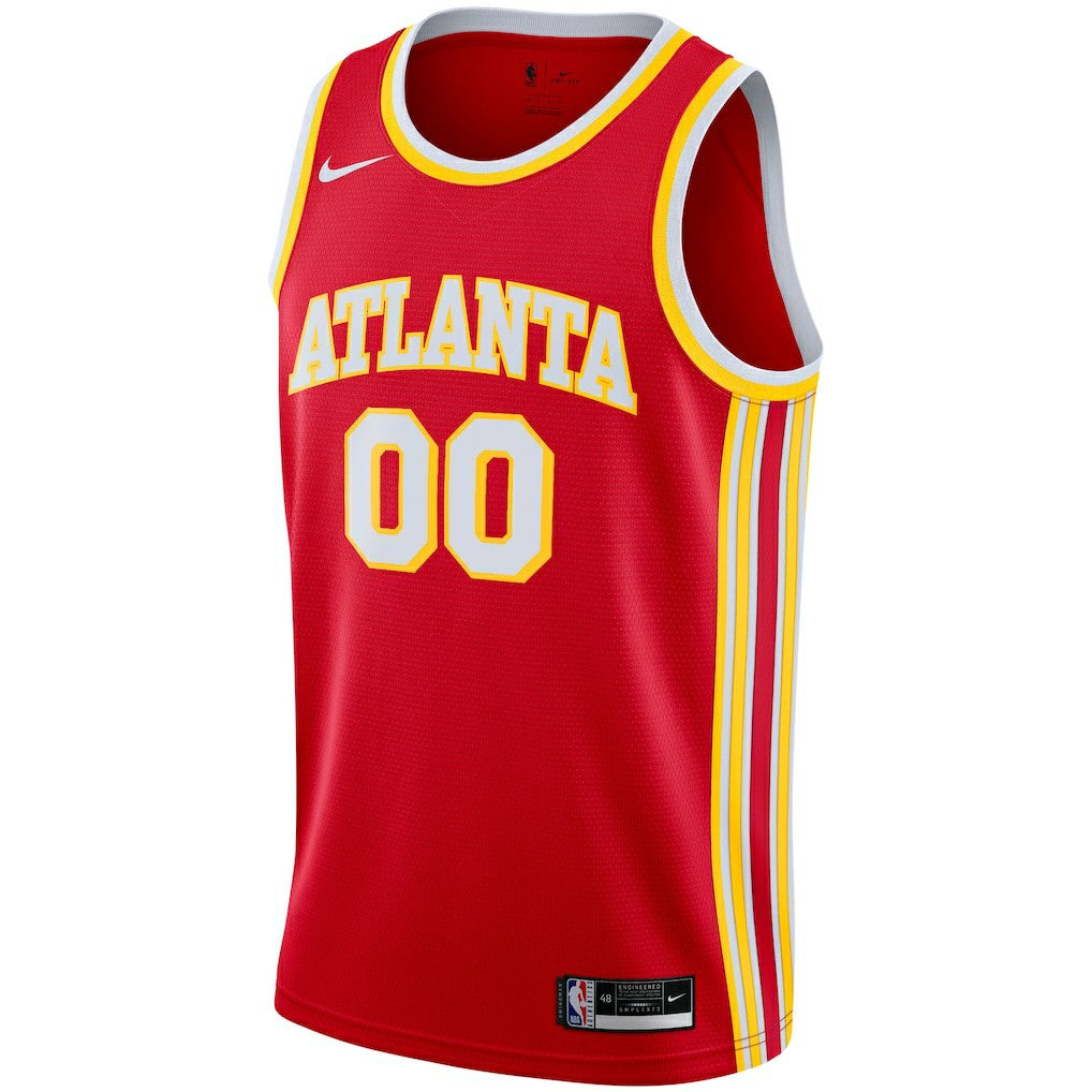 Atlanta Hawks 2020/21 Swingman Custom Jersey - Icon Edition - Red