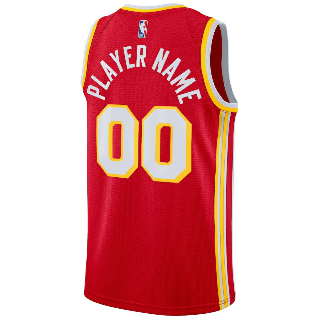 Atlanta Hawks 2020/21 Swingman Custom Jersey - Icon Edition - Red