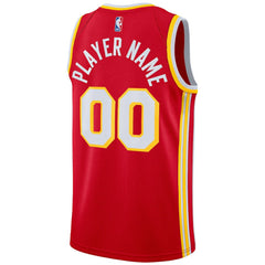 Atlanta Hawks 2020/21 Swingman Custom Jersey - Icon Edition - Red