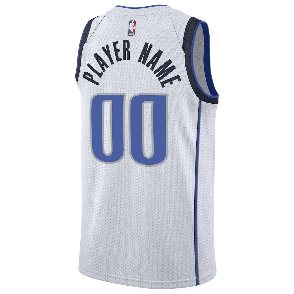Dallas Mavericks 2020/21 Swingman Custom Jersey sale - Association Editi- White