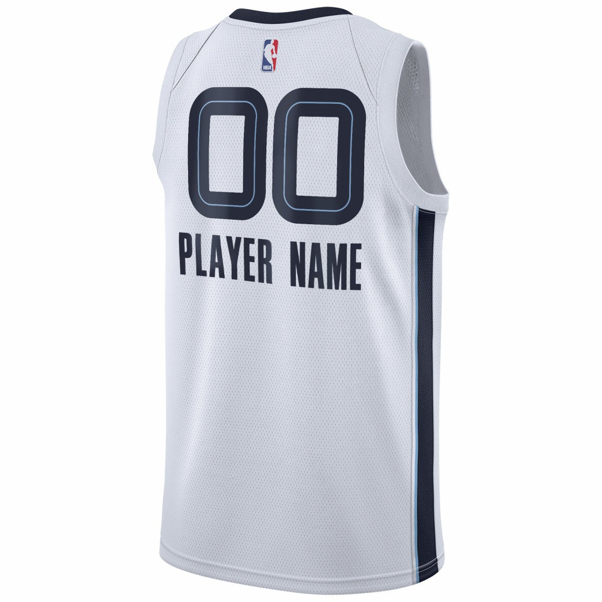 Memphis Grizzlies 2020/21 Swingman Custom Jersey - Association Edition - White