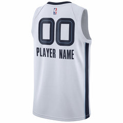 Memphis Grizzlies 2020/21 Swingman Custom Jersey - Association Edition - White