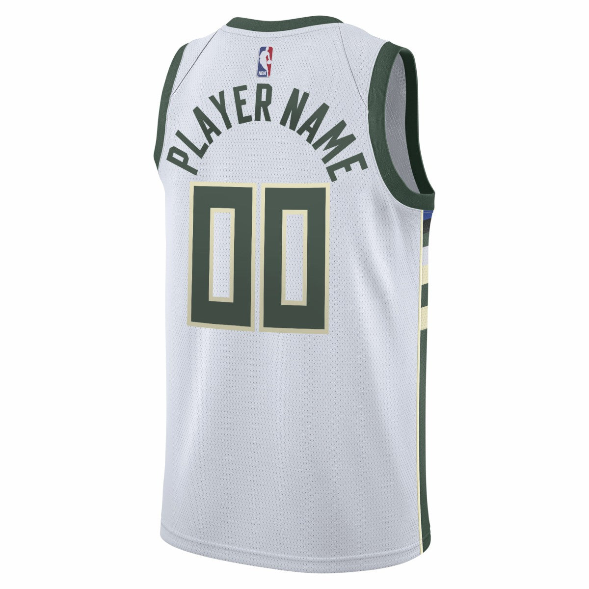 Milwaukee Bucks 2020/21 Swingman Custom Jersey - Association Edition - White