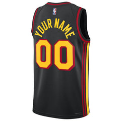 Atlanta Hawks Jordan Brand Unisex 2022/23 Swingman Custom Jersey - Statement Edition - Black shop