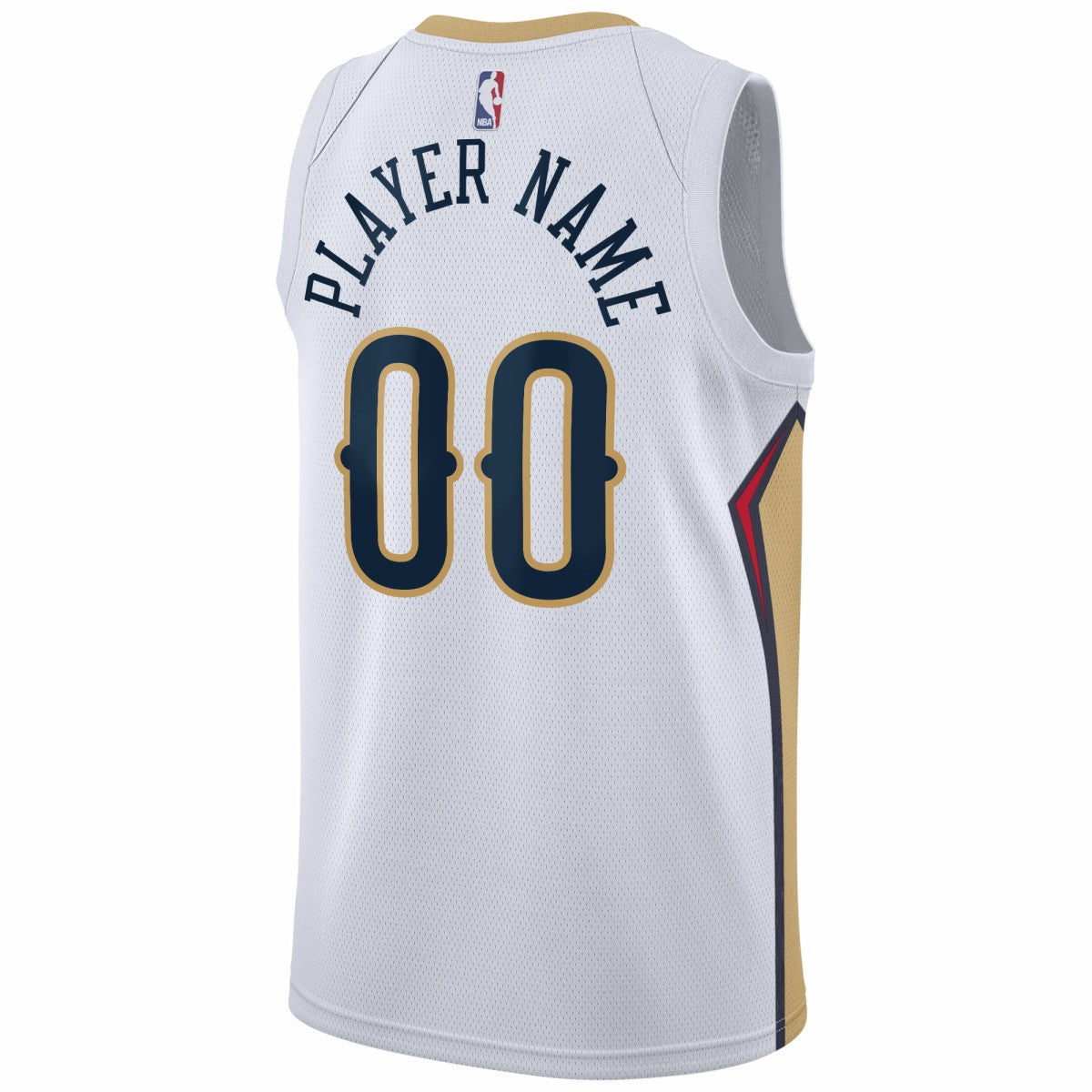 New Orleans Pelicans 2020/21 Swingman Custom Jersey - Association Edition - White