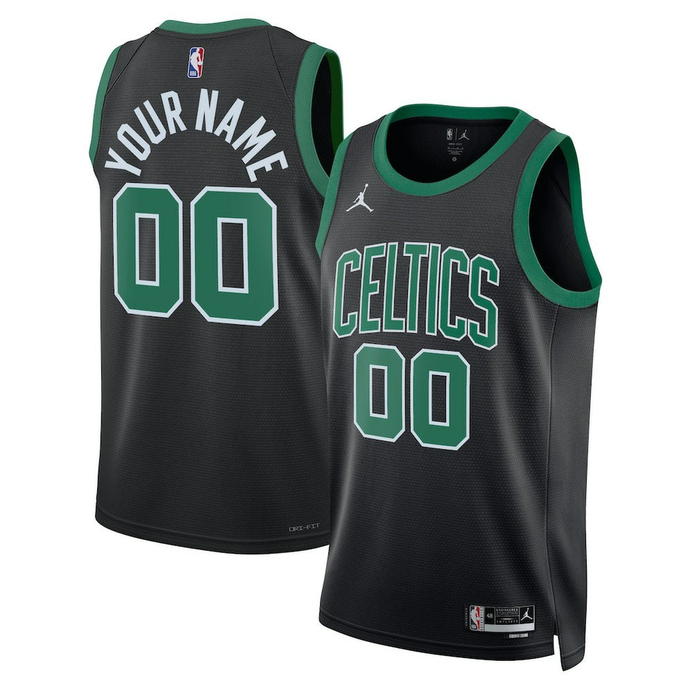 Boston Celtics Jordan Brand Unisex 2022/23 Swingman Custom Jersey - Statement Edition - Black online