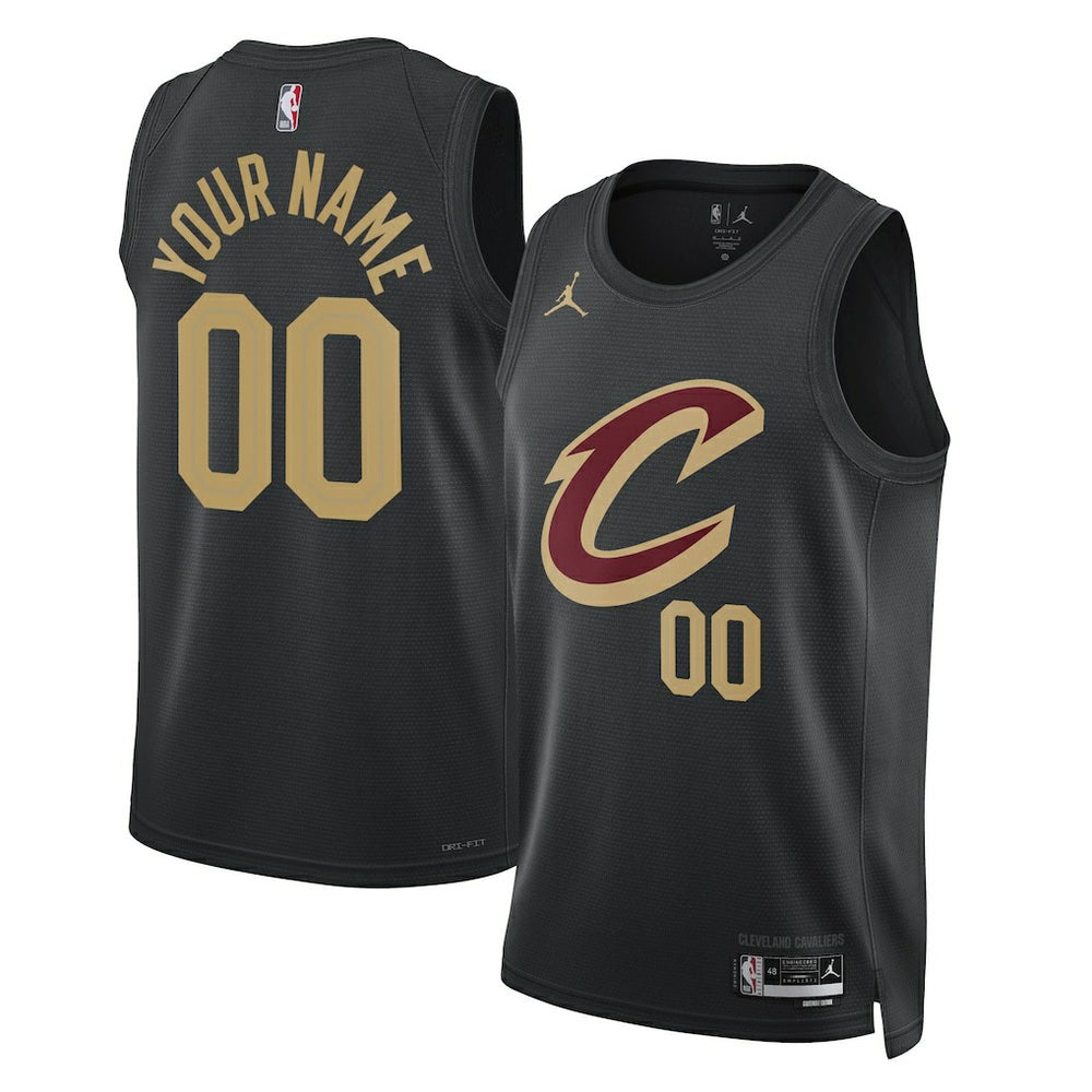 Cleveland Cavaliers Jordan Brand Unisex 2022/23 Swingman Custom Jersey sale - Statement Editi- Black shop