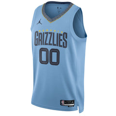 Memphis Grizzlies Jordan Brand Unisex 2022/23 Swingman Custom Jersey - Statement Edition - Blue sale