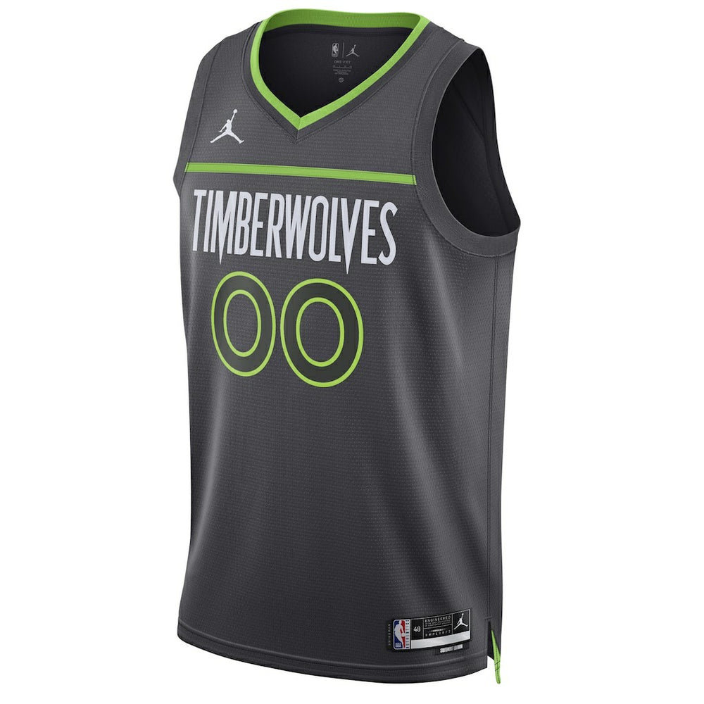 Minnesota Timberwolves Jordan Brand Unisex 2022/23 Swingman Custom Jersey - Statement Edition - Black outlet